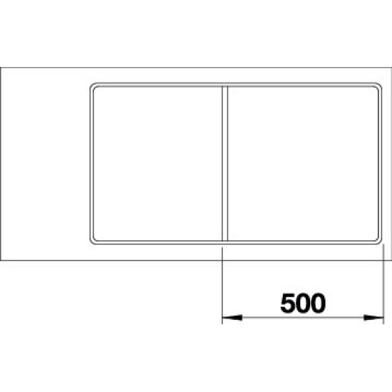 Blanco AXIA III 5S-F antracit fa tart, SZINTBE ÉPÍTÉS 523225 Gránit mosogatótálca