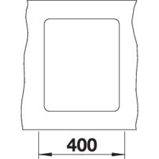 Blanco SUBLINE 320-F antracit exc.n., SZINTBE ÉPÍTÉS 523416 Gránit mosogatótálca