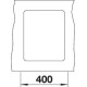 Blanco SUBLINE 320-F antracit exc.n., SZINTBE ÉPÍTÉS 523416 Gránit mosogatótálca