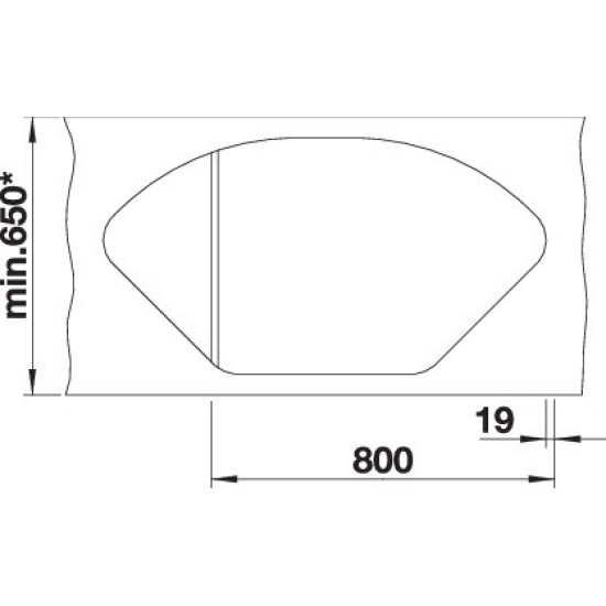 Blanco DELTA II antracit tart. 523656 Gránit mosogatótálca