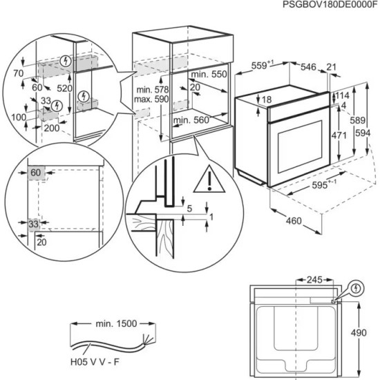 AEG BPK949330T Beépíthető villany sütő