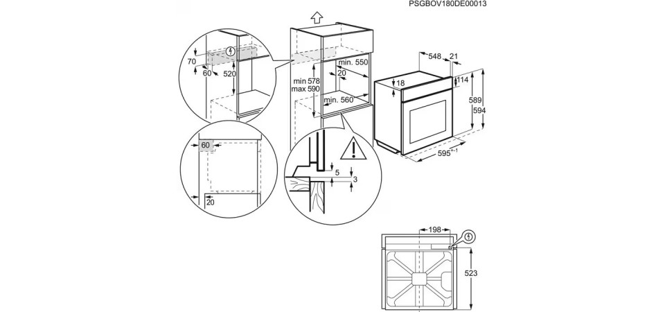 AEG BSE778380B Beépíthető gőzsütő