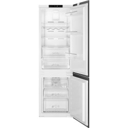 SMEG C8175 beépíthető hűtő C8175TNE Beépíthető kombinált alul fagyasztós hűtő