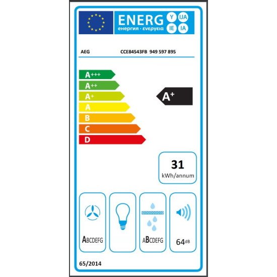 AEG CCE84543FB Beépíthető indukciós főzőlap