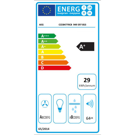 AEG CCE84779CB Beépíthető indukciós főzőlap