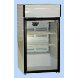 Coldmatic CG165GVLB Ipari üvegajtós hűtőszekrény