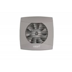 Cata CATA - Szellőző ventilátor UC-12 Timer silver Axiális szellőztető ventilátor