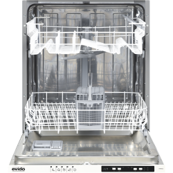 Evido EVIDO AQUALIFE 60 teljesen integrált mosogatógép DW65I.2 Beépíthető 12-15 terítékes mosogatógép