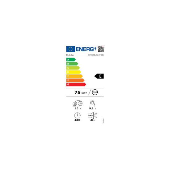 Electrolux EEM43200L Beépíthető 9-10 terítékes mosogatógép