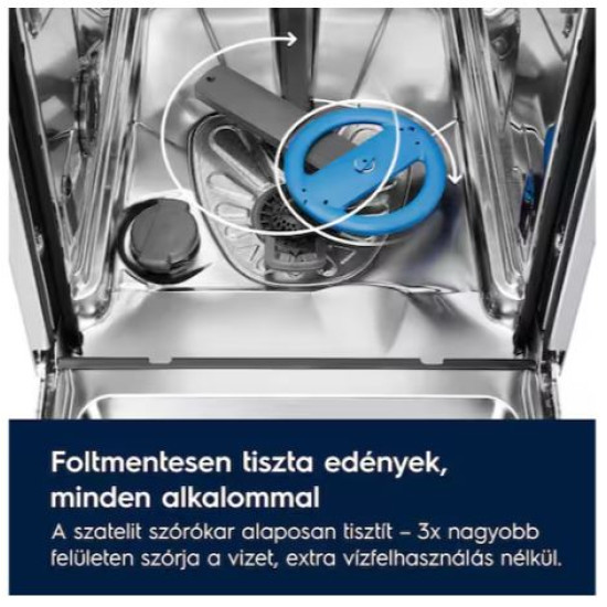 Electrolux EES47400L Beépíthető 12-15 terítékes mosogatógép