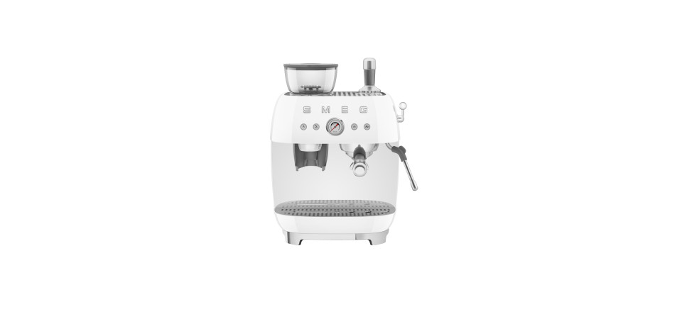 SMEG SMEG EGF03 őrlővel kombinált espresso kávéfőző EGF03WHEU Kávéfőző