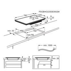 Electrolux EIV83443CT Beépíthető indukciós főzőlap