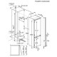 Electrolux ENS8TE19S Beépíthető kombinált alul fagyasztós hűtő