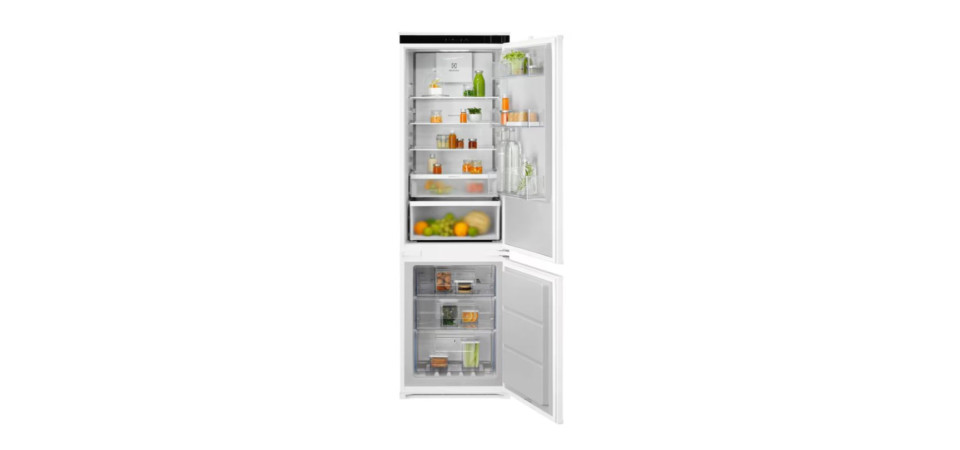 Electrolux ENT6MD18S3 Beépíthető kombinált alul fagyasztós hűtő Electrolux ENT6MD18S3 Beépíthető kombinált alul fagyasztós hűtő