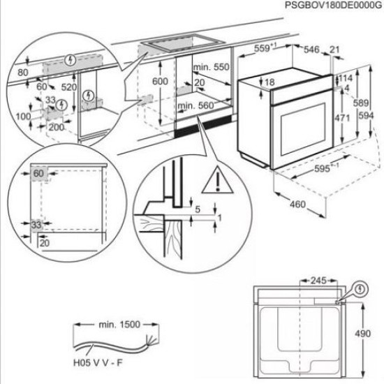 Electrolux EOB7S31X Beépíthető gőzsütő