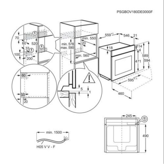 Electrolux EOB8S39WX Beépíthető gőzsütő