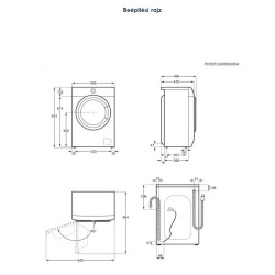 Electrolux EW6SM427BE Elöltöltős mosógép