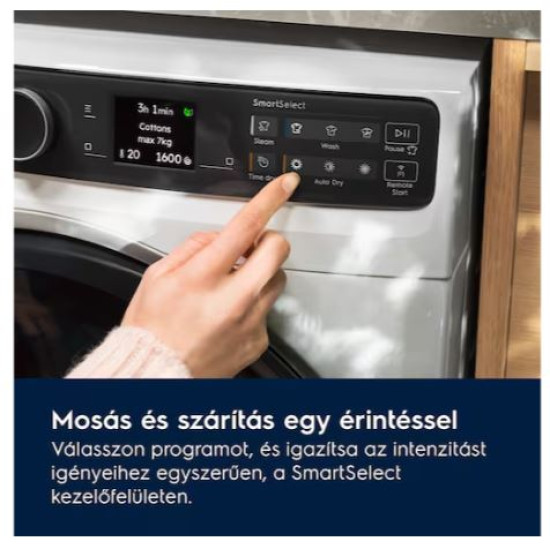 Electrolux EW8W7607QE Mosó-szárítógép