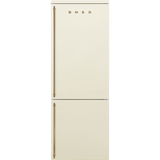 SMEG Colonial FA8005 hűtő FA8005RPO5 Kombinált alulfagyasztós hűtőszekrény