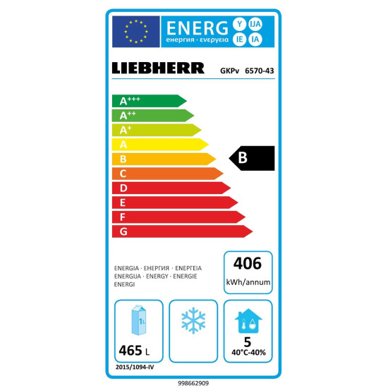 Liebherr GKPV6570 Ipari hűtőszekrény