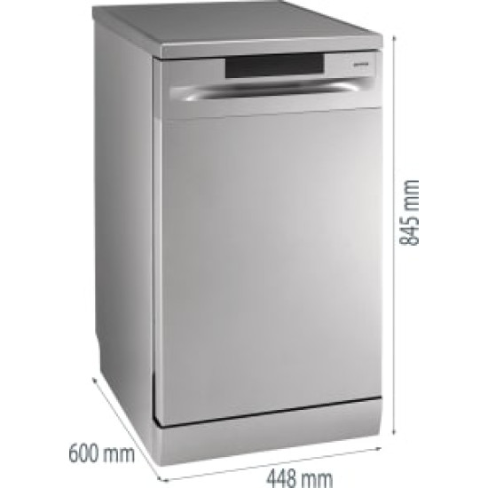 Gorenje GS520E15S 9-10 terítékes mosogatógép