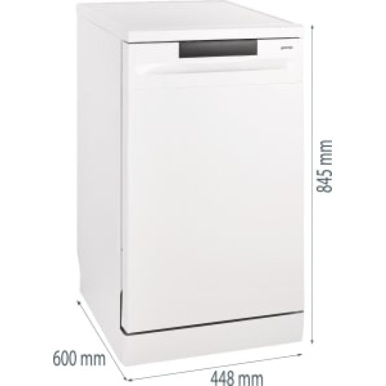 Gorenje GS520E15W 9-10 terítékes mosogatógép