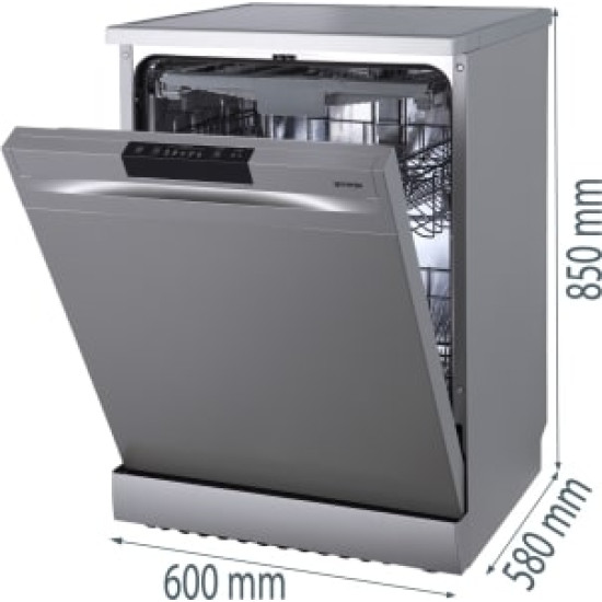 Gorenje GS620C10S 12-16 terítékes mosogatógép