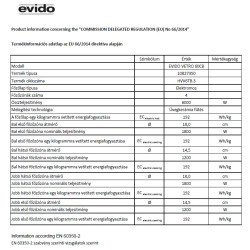 Evido EVIDO VETRO 60 üvegkerámia főzőlap HVV6TB.4 Beépíthető kerámia főzőlap