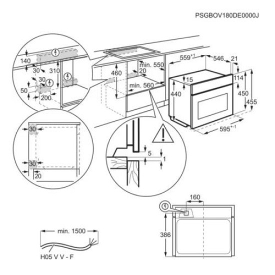 Electrolux KVBAS21WX Beépíthető gőzsütő