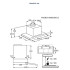 Electrolux LFP536X Kihúzható páraelszívó