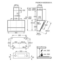 Electrolux LFV619R Kürtős páraelszívó