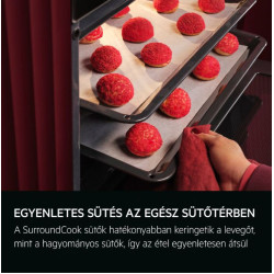 AEG NBA5P531AB Beépíthető villany sütő