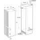 Gorenje NRKI4182P1 Beépíthető kombinált alul fagyasztós hűtő