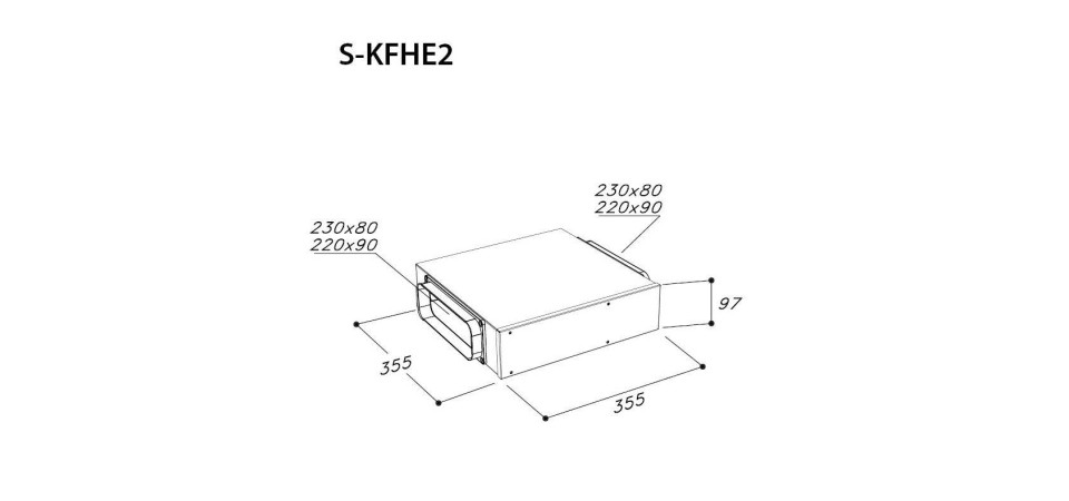 Sirius SIRIUS - Páraelszívó aktívszén szűrő szett, SKFHE2 Szénszűrő páraelszívóhoz