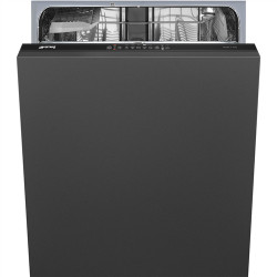 SMEG ST211 teljesen integrált mosogatógép ST211DS Beépíthető 12-15 terítékes mosogatógép