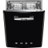 SMEG STFAB retro beépíthető mosogatógép STFABBL3 Beépíthető 12-15 terítékes mosogatógép