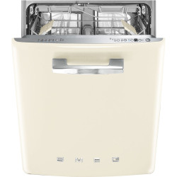 SMEG STFAB retro beépíthető mosogatógép STFABCR3 Beépíthető 12-15 terítékes mosogatógép