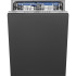SMEG STL323 teljesen integrált mosogatógép STL323BQLH Beépíthető 12-15 terítékes mosogatógép