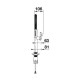 Blanco CULINA-S II Mini satin platinum 527703 Rozsdamentes acél csaptelep