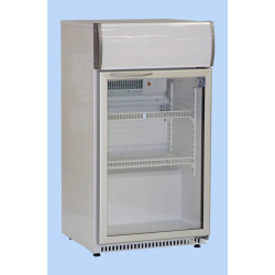 Coldmatic CG85GVLB Ipari üvegajtós hűtőszekrény