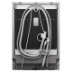 Electrolux E87LB200S Beépíthető 12-15 terítékes mosogatógép
