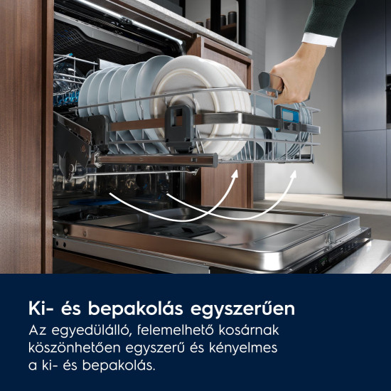 Electrolux EEC87400W Beépíthető 12-15 terítékes mosogatógép