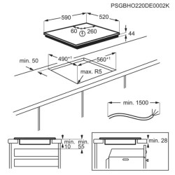 Electrolux EIS62453 Beépíthető indukciós főzőlap