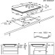 Electrolux EIS82453IT Beépíthető indukciós főzőlap