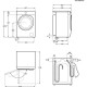 Electrolux EN9W2496BE Beépíthető mosó-szárítógép