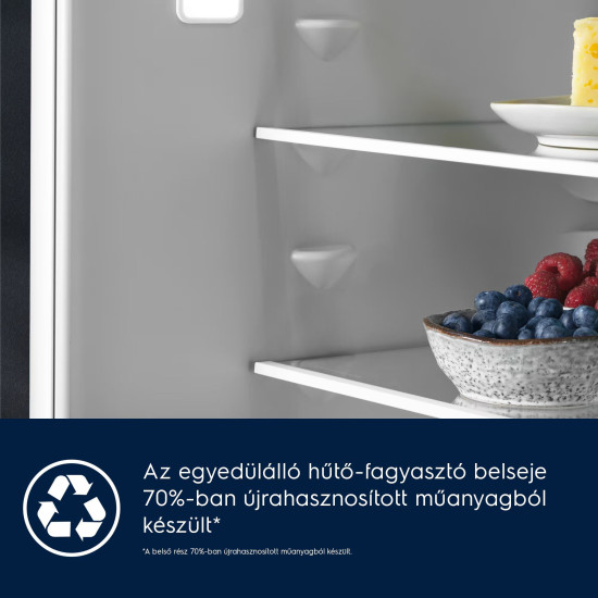 Electrolux ENA7CD18S Beépíthető fagyasztórekeszes hűtőszekrény