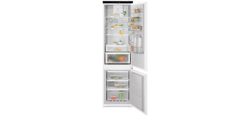 Electrolux ENP7MD19S Beépíthető kombinált alul fagyasztós hűtő Electrolux ENP7MD19S Beépíthető kombinált alul fagyasztós hűtő