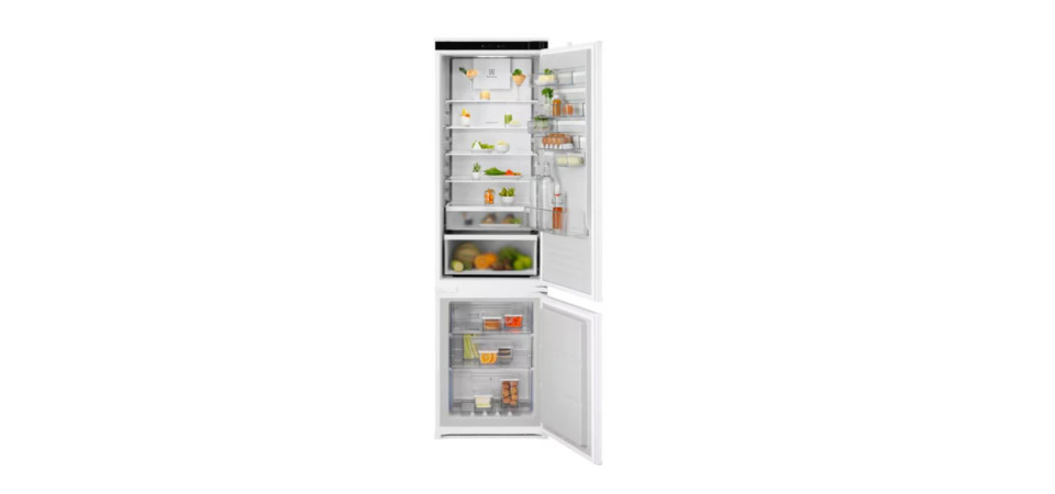 Electrolux ENT6MD19S3 Beépíthető kombinált alul fagyasztós hűtő