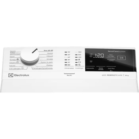 Electrolux EW6T206H Felültöltős mosógép