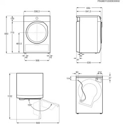 Electrolux EW7D394UCE Hőszivattyús szárítógép